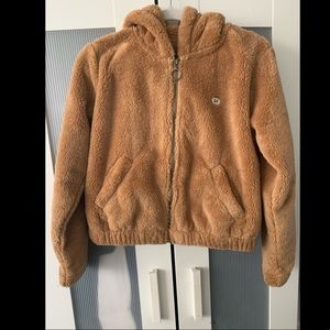 Teddy zip up Jacket